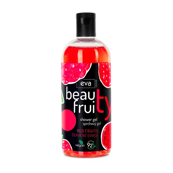 Eva Natura Beauty Fruity Sprchový gel s červeným ovocem, 400 ml